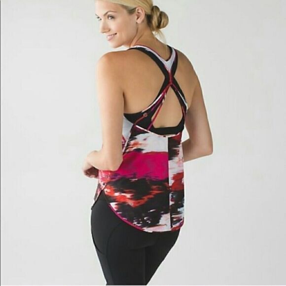 LULULEMON PIGMENT WIND DUCK SAUCE 5 MILE SINGLET - Picture 10 of 11